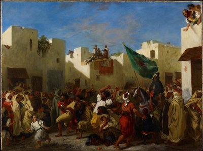 Fanatics of Tangier by Ferdinand Victor Eugene Delacroix